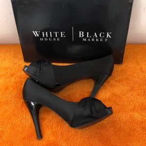 NWT-  White House/Black Market Pep Toe Heeks